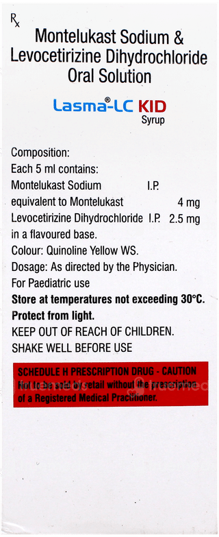 Lasma Lc Kid Syrup 60Ml
