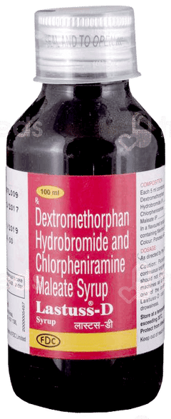 Lastuss-D 2/10 Mg Syrup 100 Ml Lastuss-D 2/10 Mg Syrup 100 Ml