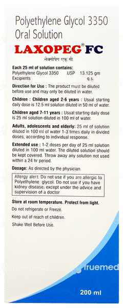 Laxopeg Fc Solution 200ml Laxopeg Fc Solution 200ml