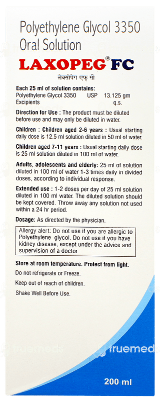 Laxopeg Fc Solution 200ml