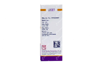 Lecet 2.5 MG Syrup 60 ML