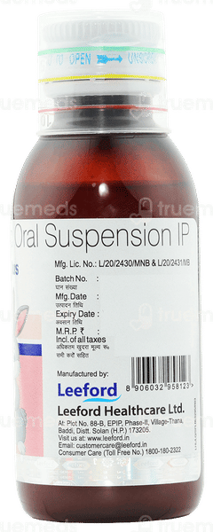 Leemol Plus Suspension 60Ml