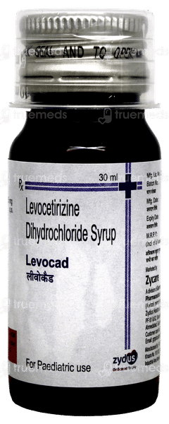 Levocad 2.5 MG Syrup 30 ML Levocad 2.5 MG Syrup 30 ML