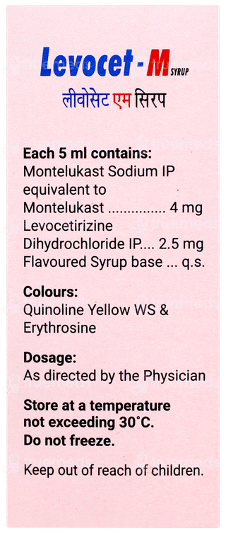 Levocet M Syrup 60ml
