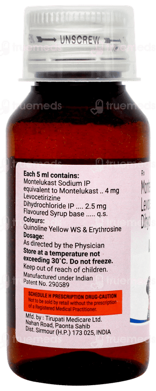 Levocet M Syrup 60ml