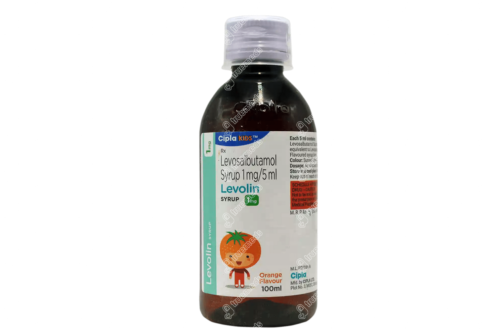 Levolin Orange 1 MG Syrup 100 ML Uses, Side Effects, Dosage, Price