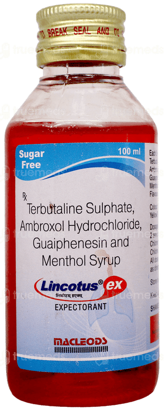 Lincotus Ex Sugar Free Expectorant 100Ml