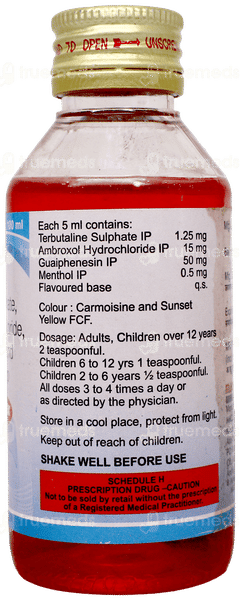 Lincotus Ex Sugar Free Expectorant 100Ml Lincotus Ex Sugar Free Expectorant 100Ml