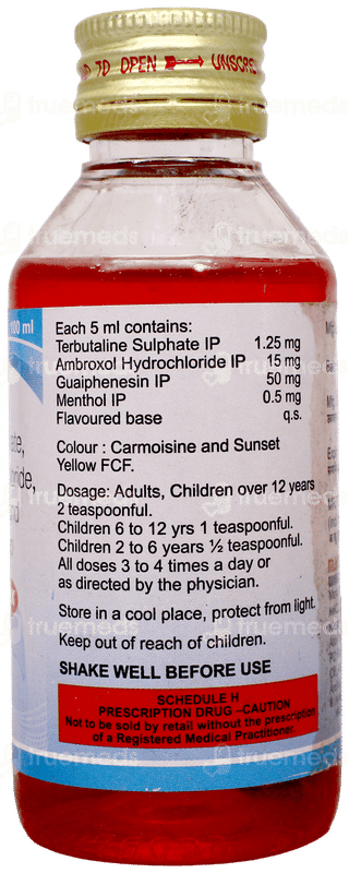 Lincotus Ex Sugar Free Expectorant 100Ml