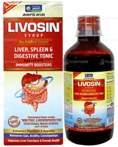 Livosin No Added Sugar Syrup 250ml
