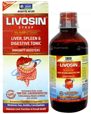Livosin No Added Sugar Syrup 250ml