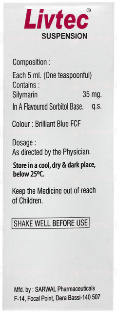 Livtec 35mg Syrup 100ml Livtec 35mg Syrup 100ml