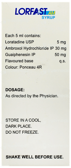 Lorfast Am Syrup 100Ml