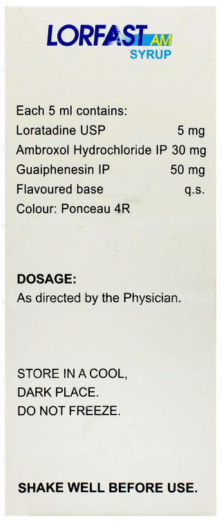Lorfast Am Syrup 100Ml