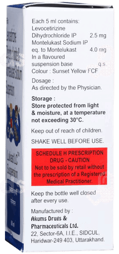 Lukast Lc Suspension 60Ml