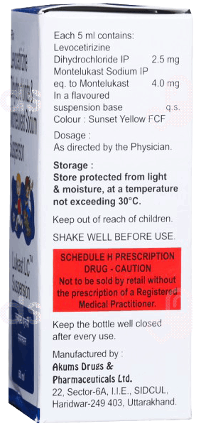 Lukast Lc Suspension 60Ml