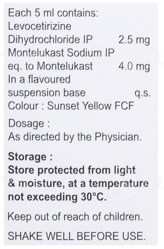 Lukast Lc Suspension 60Ml