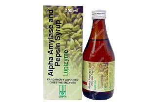 Lupizyme Elaichi 12.5/18.75 MG Syrup 200 ML