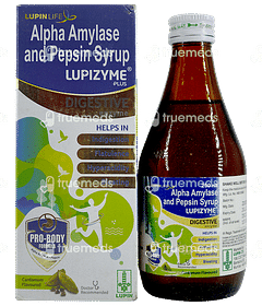 LUPIZYME PLUS CARDAMOM 12.50/18.75 MG SYRUP 200 ML