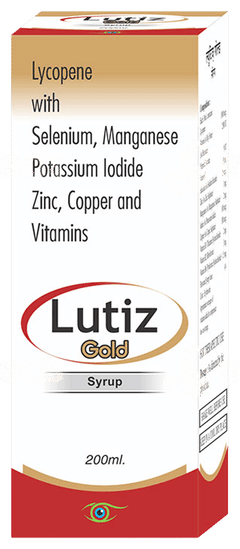 Lutiz Gold Syrup 200Ml