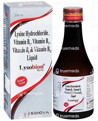 Lysobion Sugar Free Syrup 200ml