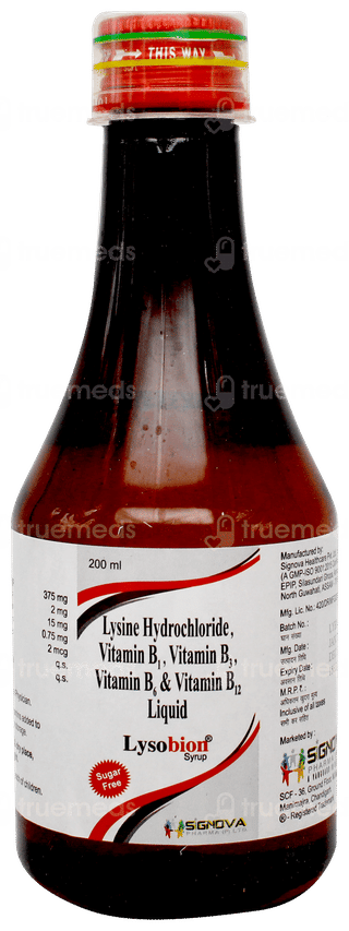 Lysobion Sugar Free Syrup 200ml
