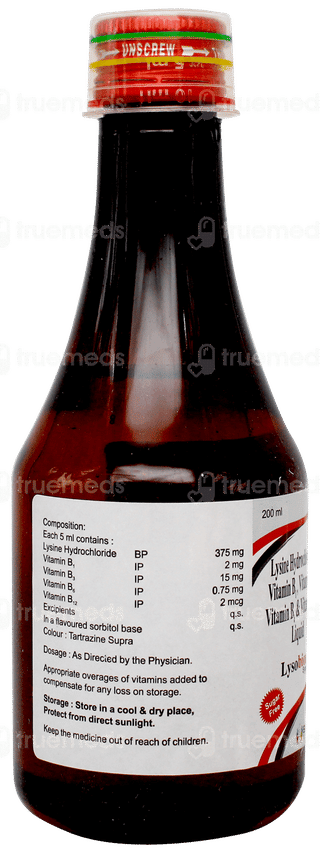 Lysobion Sugar Free Syrup 200ml