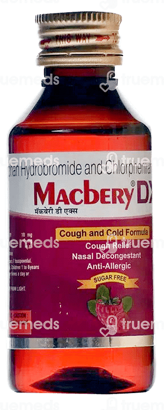 Macbery Dx Sugar Free Syrup 100 ML