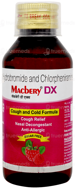 Macbery Dx Sugar Free Syrup 100ml