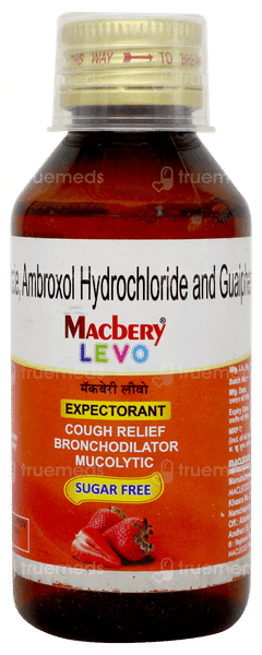 Macbery Levo Sugar Free Expectorant 100ml Macbery Levo Sugar Free Expectorant 100ml