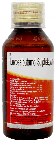 Macbery Levo Sugar Free Expectorant 100ml Macbery Levo Sugar Free Expectorant 100ml