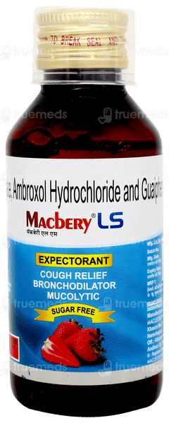 Macbery Ls Sugar Free Expectorant 100ml Macbery Ls Sugar Free Expectorant 100ml
