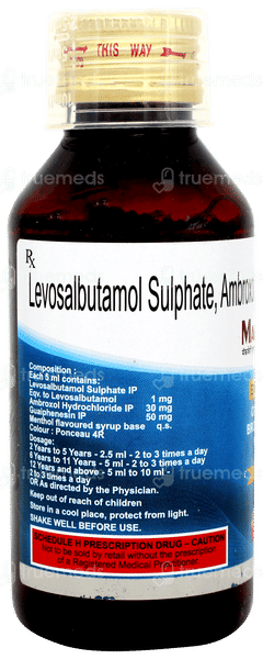 Macbery Ls Sugar Free Expectorant 100ml Macbery Ls Sugar Free Expectorant 100ml