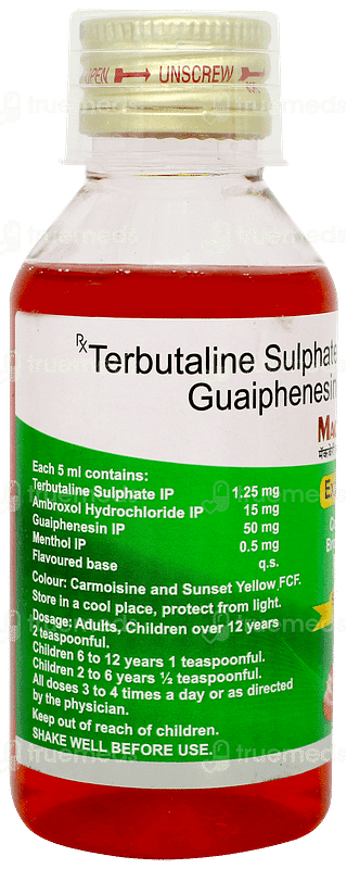 Macbery Xt Sugar Free Expectorant 100ml