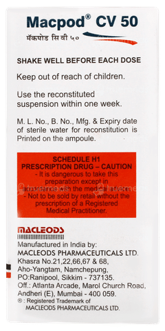 Macpod Cv 50 Suspension 30ml