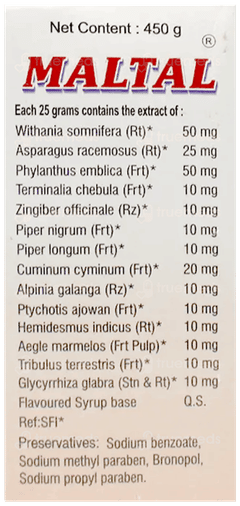 Maltal Syrup 450Ml