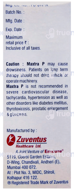 Maxtra P Syrup 60ml