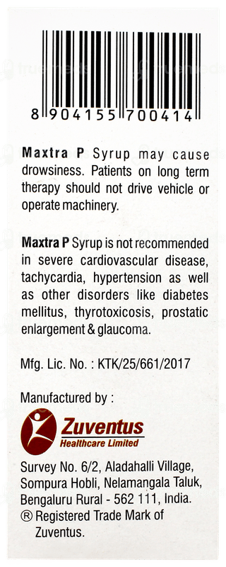 Maxtra P Syrup 60ml