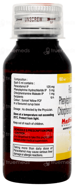 Maxtra P Syrup 60ml Maxtra P Syrup 60ml