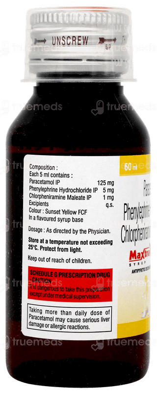 Maxtra P Syrup 60ml