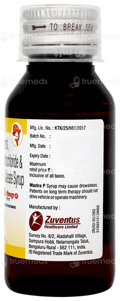 Maxtra P Syrup 60ml Maxtra P Syrup 60ml