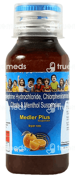 Medler Plus Orange Flavour Suspension 60ml