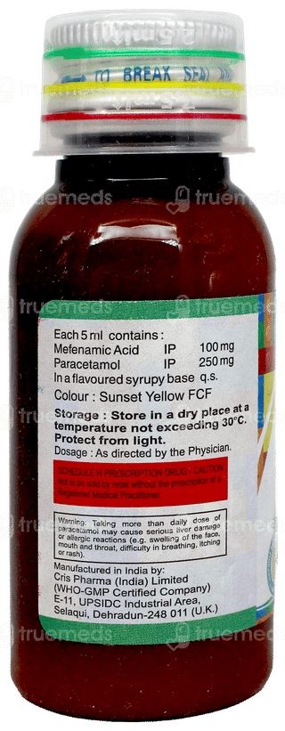 Mefprex P Ds Pineapple Mango Flavour Suspension 60Ml