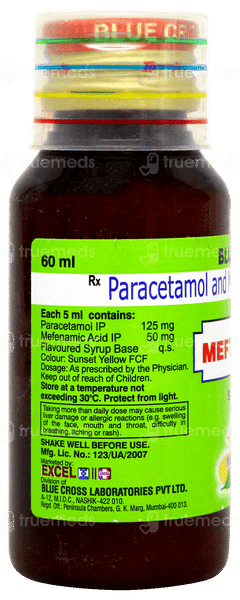 Meftagesic P Mango Flavour Suspension 60ml Meftagesic P Mango Flavour Suspension 60ml