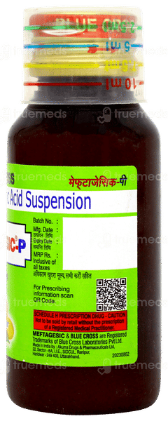 Meftagesic P Mango Flavour Suspension 60ml Meftagesic P Mango Flavour Suspension 60ml