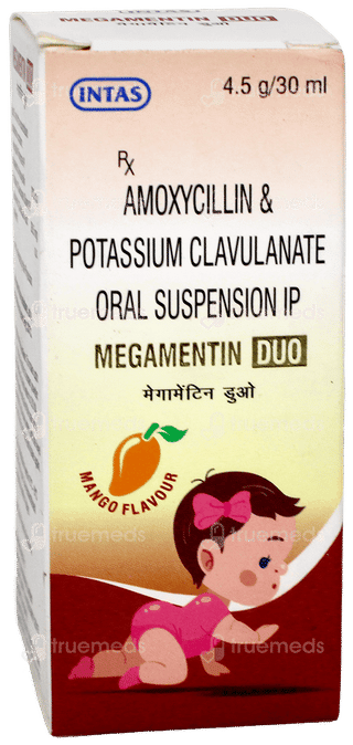 Megamentin Duo Mango Flavour Suspension 30Ml