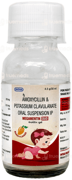 Megamentin Duo Mango Flavour Suspension 30Ml