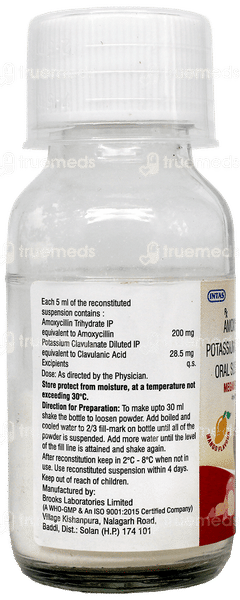 Megamentin Duo Mango Flavour Suspension 30Ml