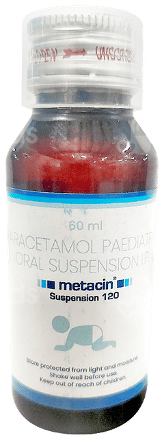 Metacin 120 Suspension 60Ml