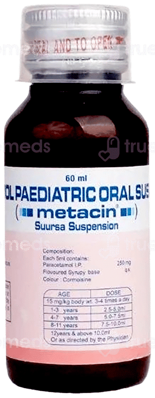 Metacin Suursa Suspension 60Ml